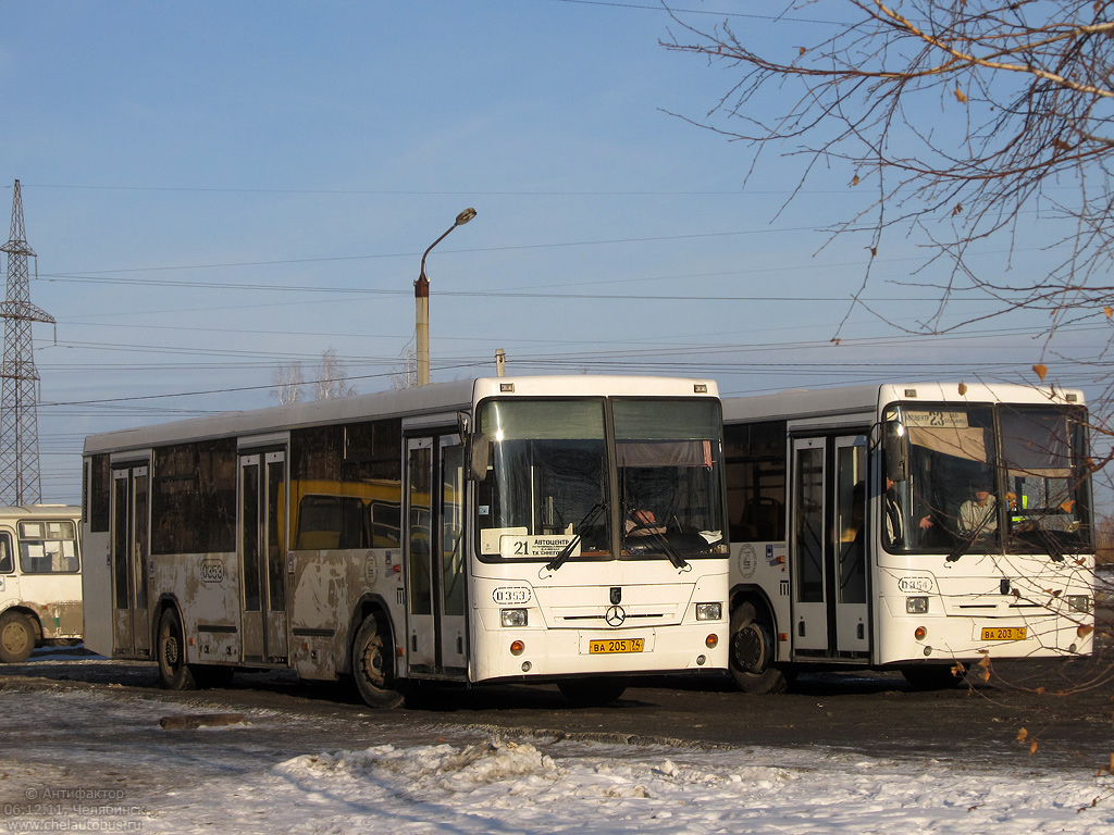 Chelyabinsk region, NefAZ-5299-20-22 # 0353