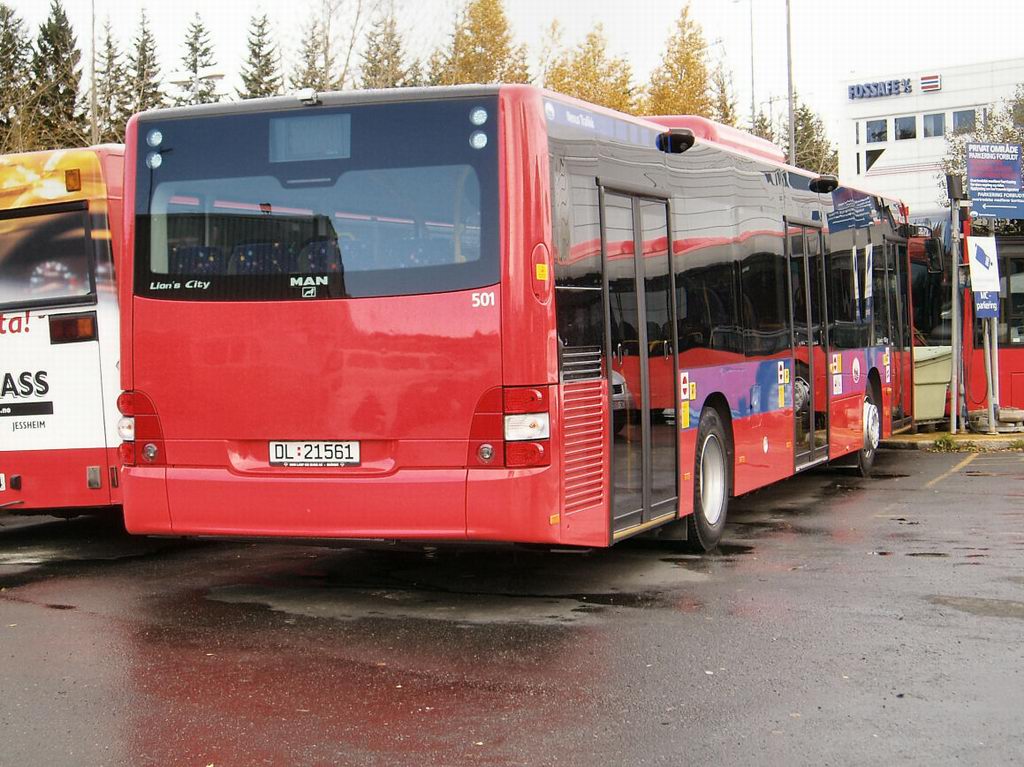 Норвегия, MAN A21 Lion's City NL263 № 501