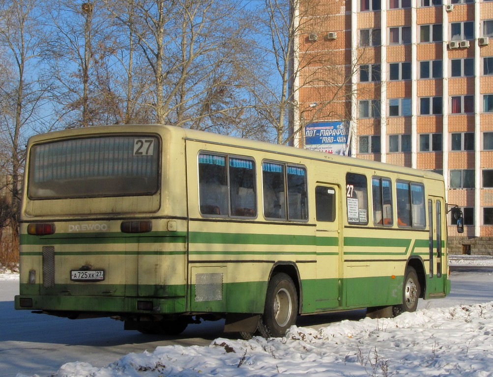 Хабаровский край, Daewoo BS106 Hi-Power № А 725 ХК 27