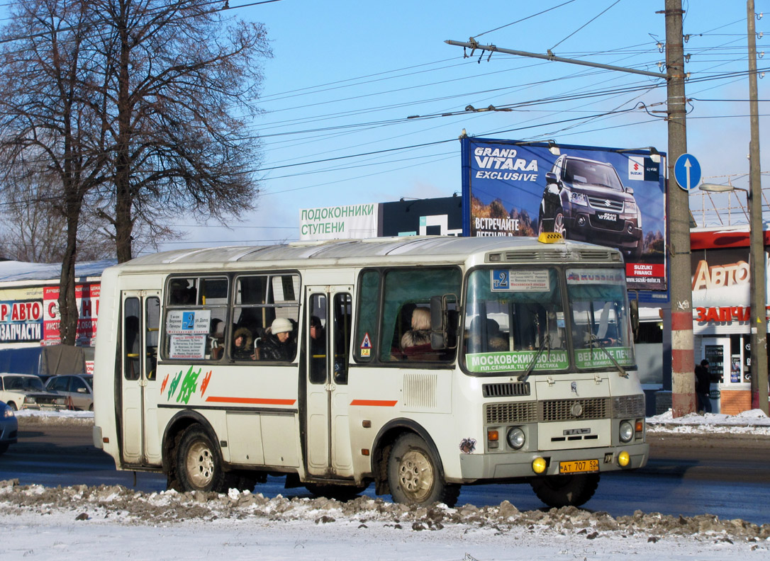 Нижегородская область, ПАЗ-32054 № АТ 707 52