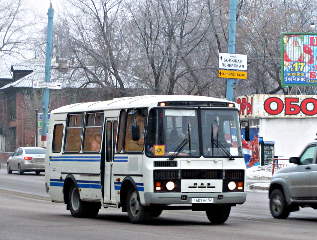 Нижегородская область, ПАЗ-32053 № Т 402 РС 52