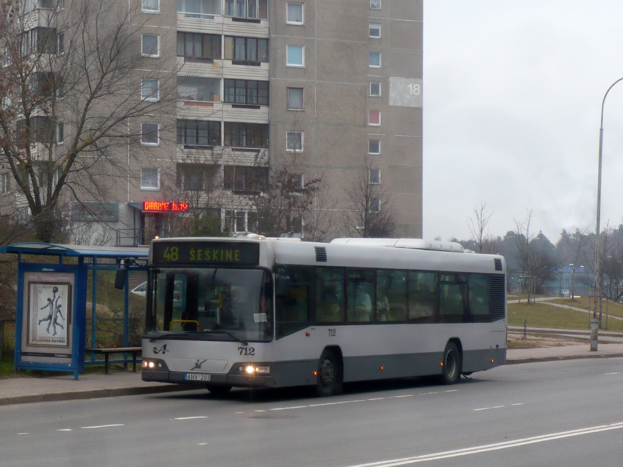 Литва, Volvo 7700 № 712