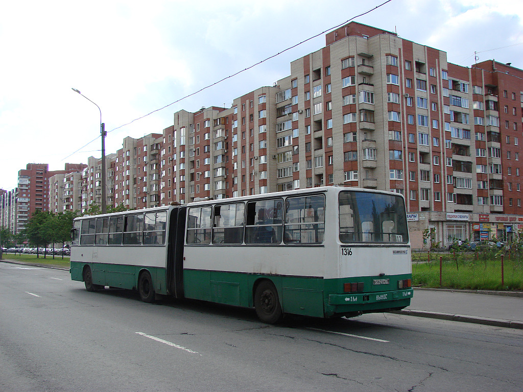 Санкт-Петербург, Ikarus 280.33O № 1316