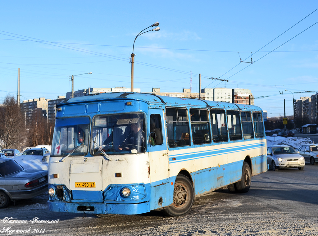 Мурманская область, ЛиАЗ-677М № 2290