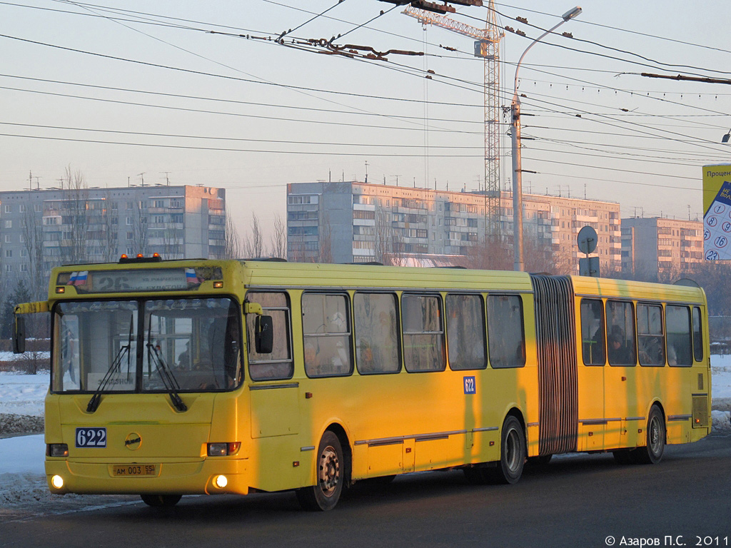 Omsk region, LiAZ-6212.00 # 622