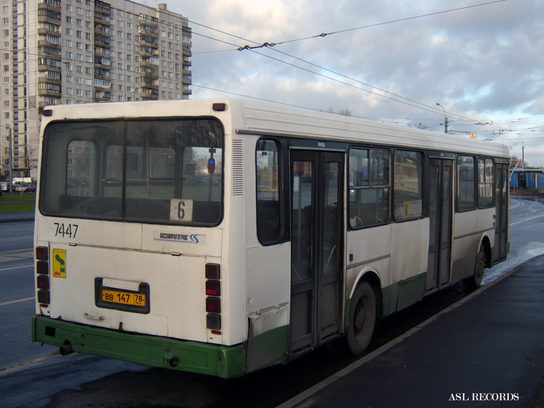 Санкт-Петербург, ЛиАЗ-5256.00 № 7447