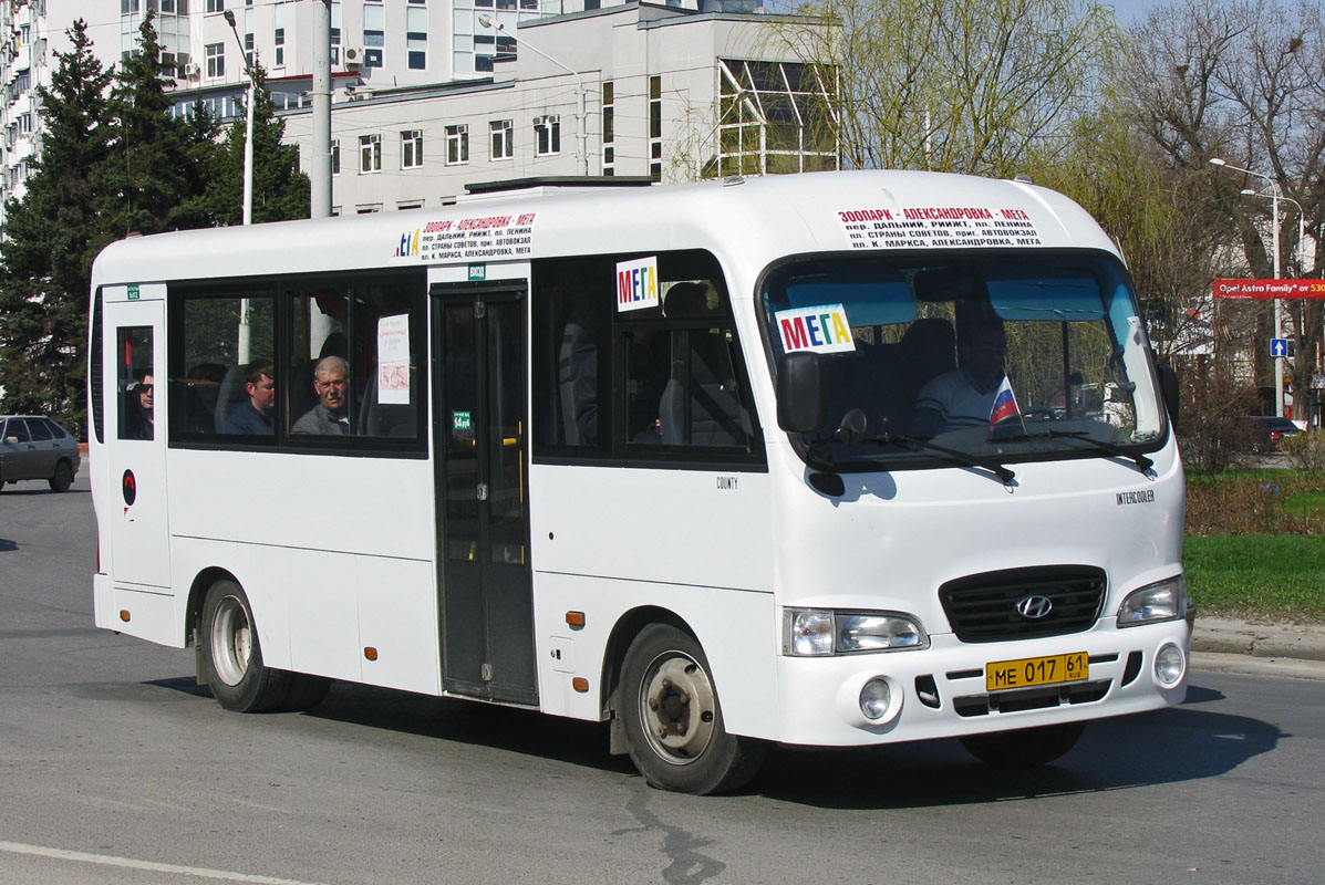 Ростовская область, Hyundai County LWB C11 (ТагАЗ) № МЕ 017 61