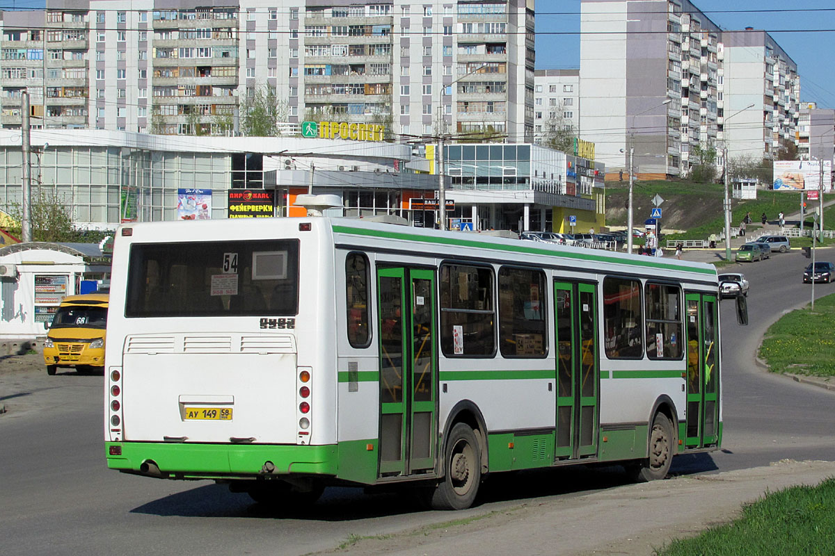 Пензенская область, ЛиАЗ-5256.46 № АУ 149 58