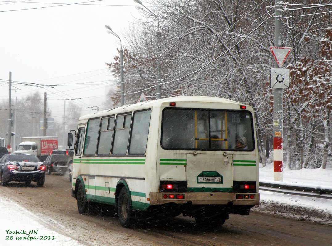 Нижегородская область, ПАЗ-32054 № Е 746 МХ 152