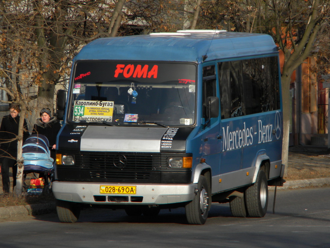 Одесская область, Mercedes-Benz T2 711D № 028-69 ОА