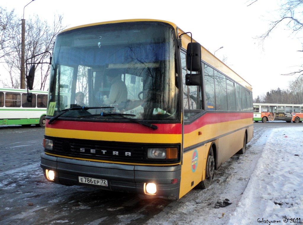 Tumen region, Setra S215SL Nr. Е 786 ЕР 72