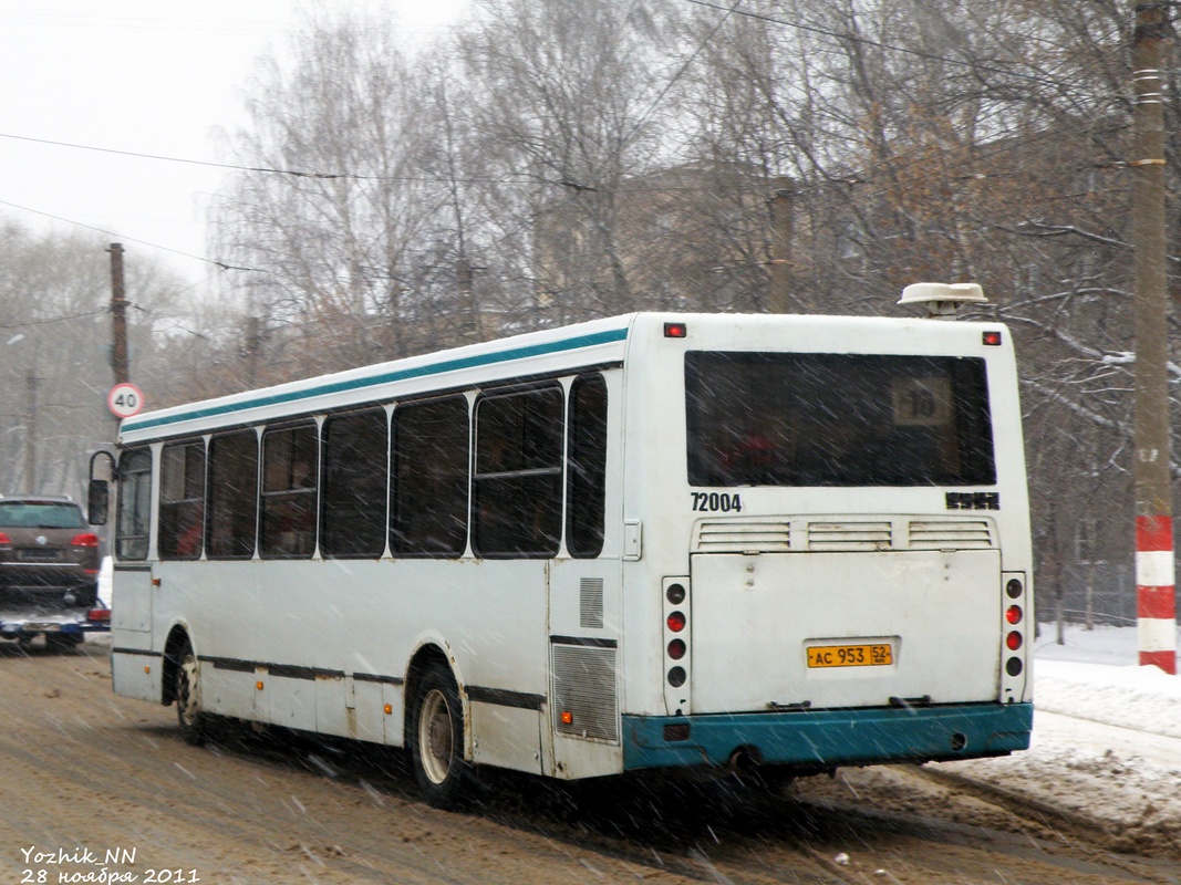 Нижегородская область, ЛиАЗ-5256.25 № 72004