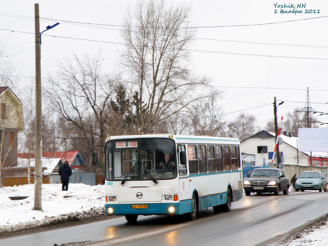 Нижегородская область, ЛиАЗ-5256.26 № 15412