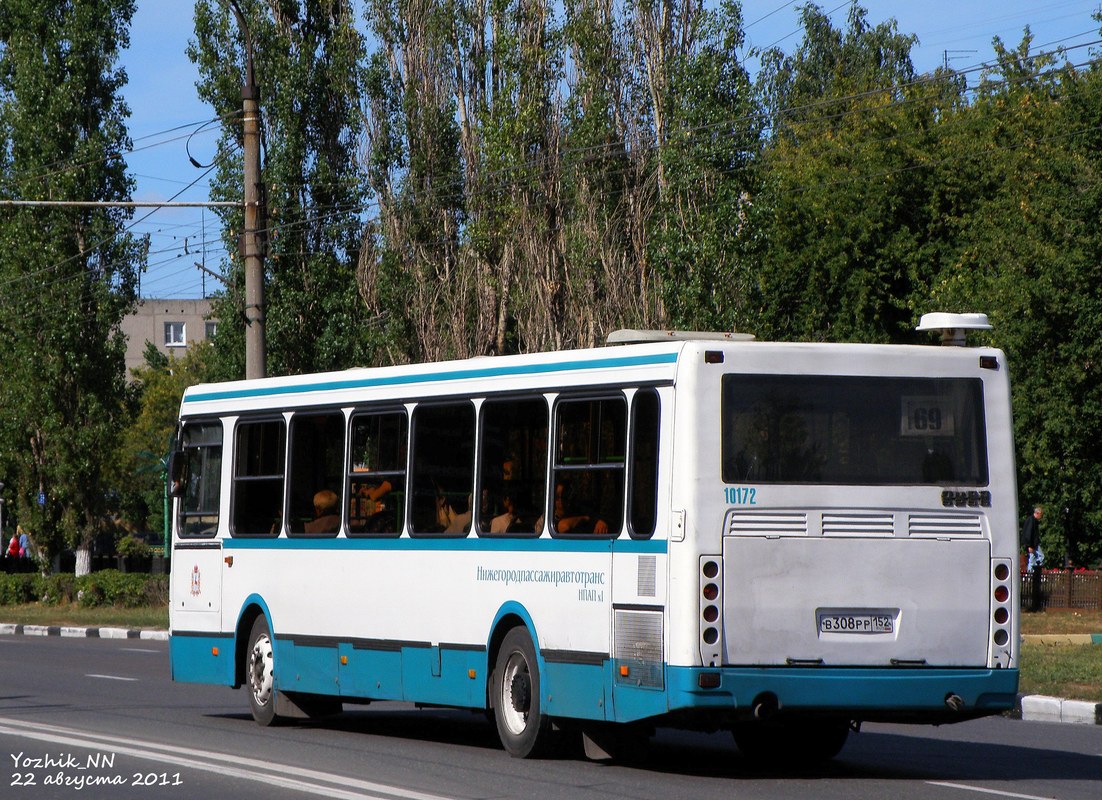 Нижегородская область, ЛиАЗ-5256.25 № 10172