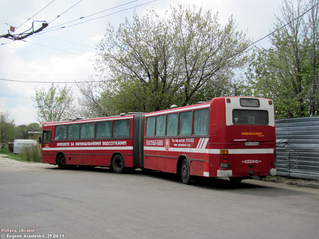 Полтавская область, Säffle № BA 6256 AA