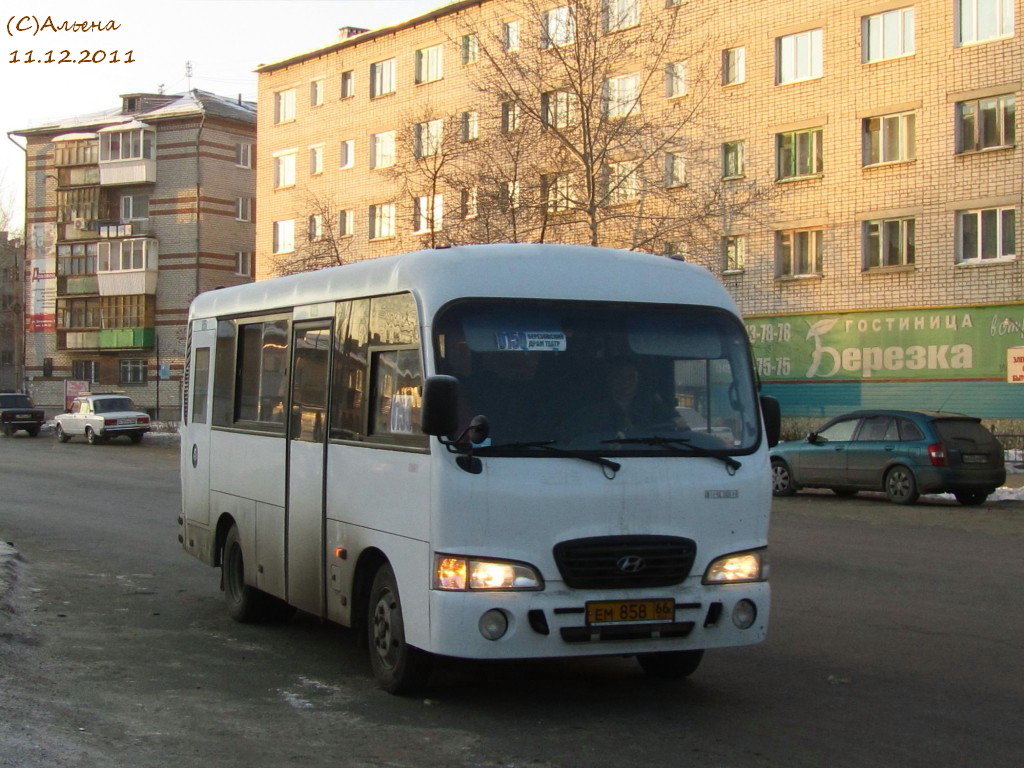 Свердловская область, Hyundai County SWB C08 (РЗГА) № ЕМ 858 66