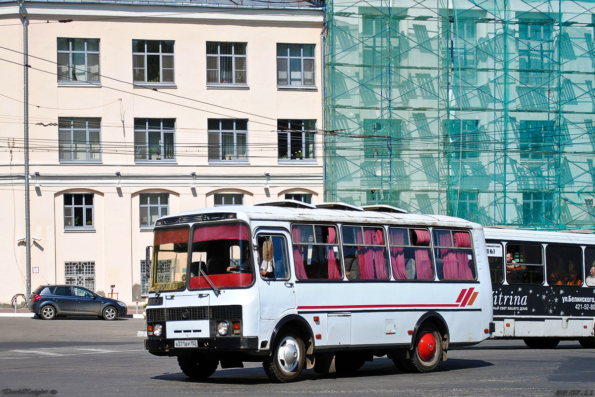 Nizhegorodskaya region, PAZ-3205-110 # В 371 ВР 152 — Photo — Bus Transport