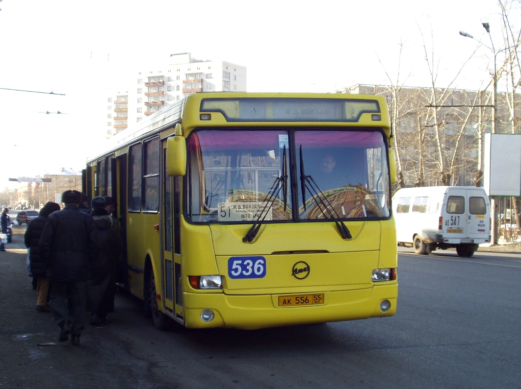 Omsk region, LiAZ-5256.25 Nr. 536