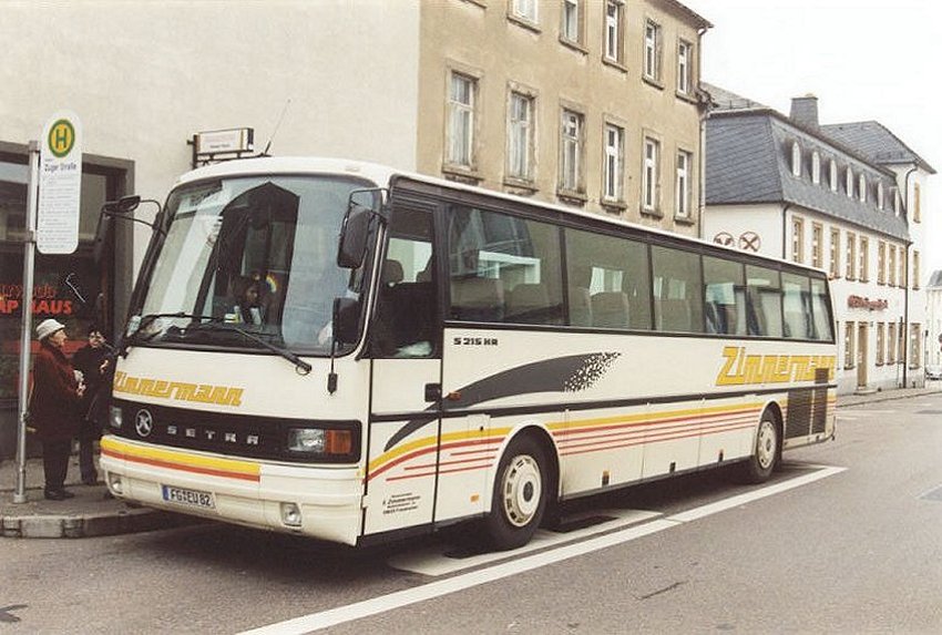 Саксония, Setra S215HR-GT № FG-EU 82