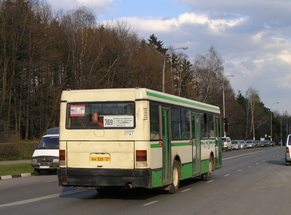 Москва, Ikarus 415.33 № 01127