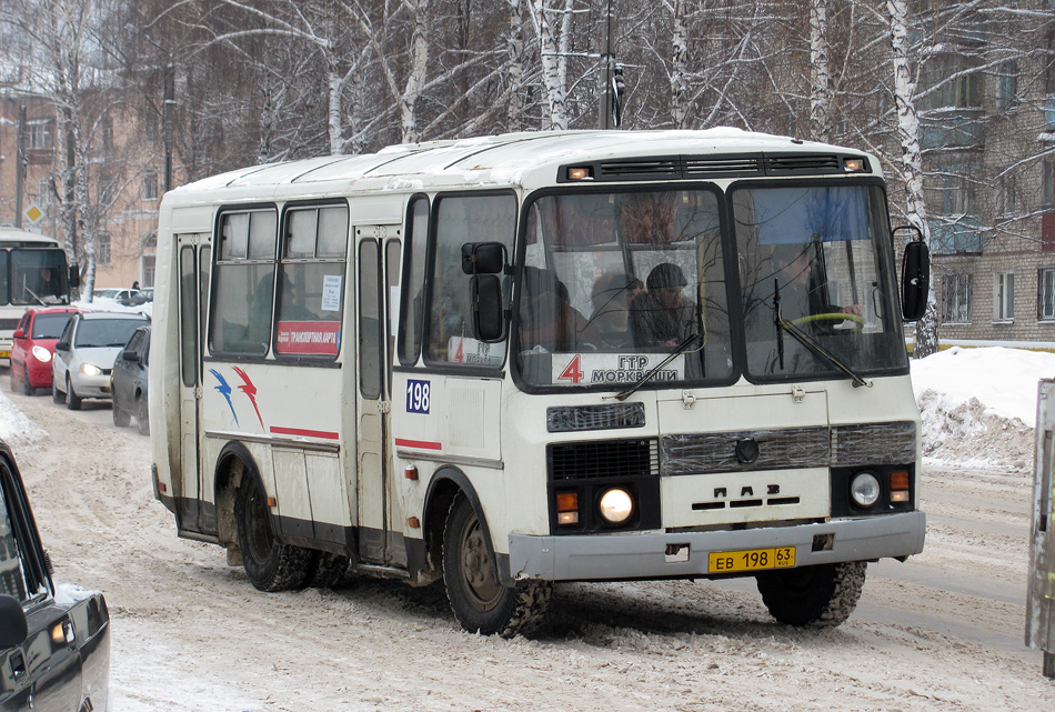Самарская область, ПАЗ-32054 № ЕВ 198 63