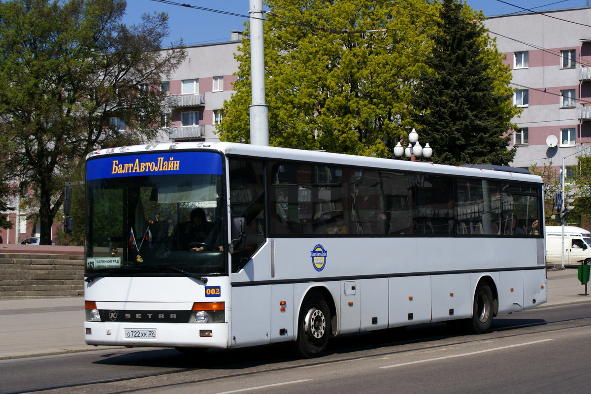 Калининградская область, Setra S315UL № О 722 ХК 39