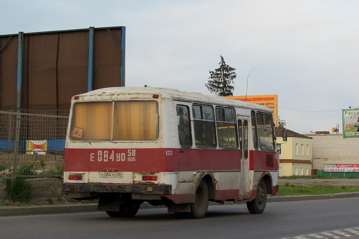 Пензенская область, ПАЗ-3205 (00) № 123