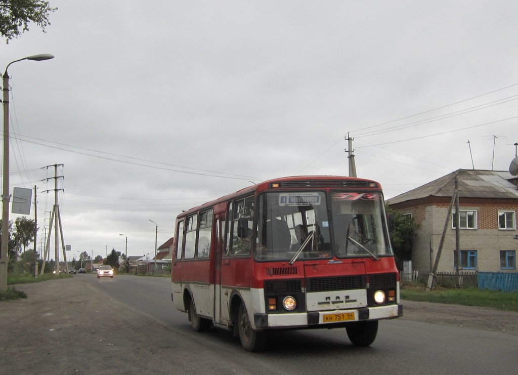 Новосибирская область, ПАЗ-3205 (00) № КН 751 54