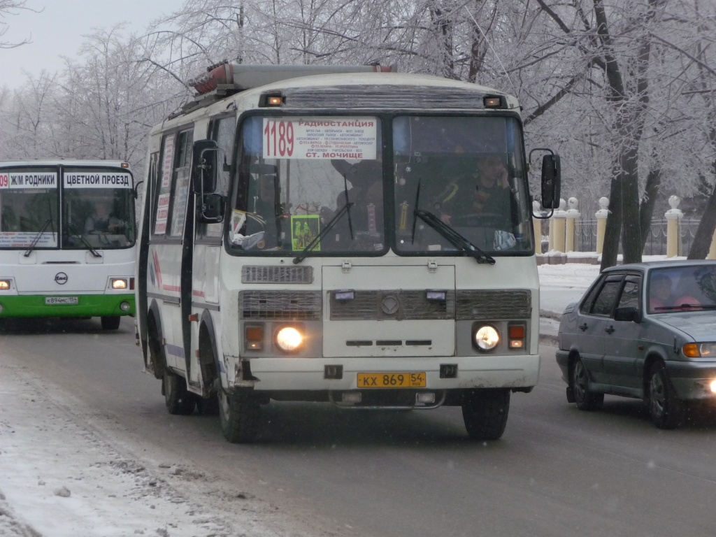 Новосибирская область, ПАЗ-32054 № КХ 869 54