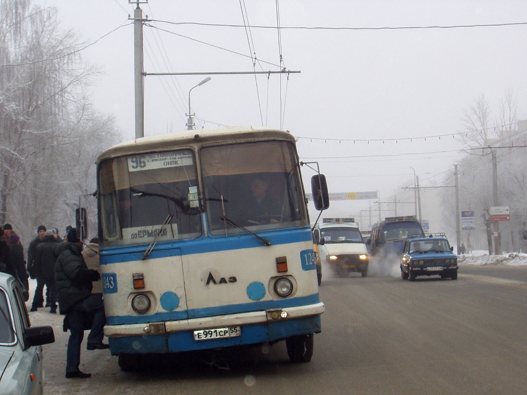 Омская область, ЛАЗ-695Н № 1243