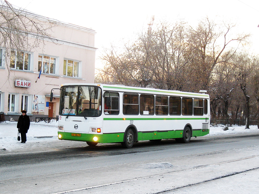 Челябинская область, ЛиАЗ-5256.35 № 332