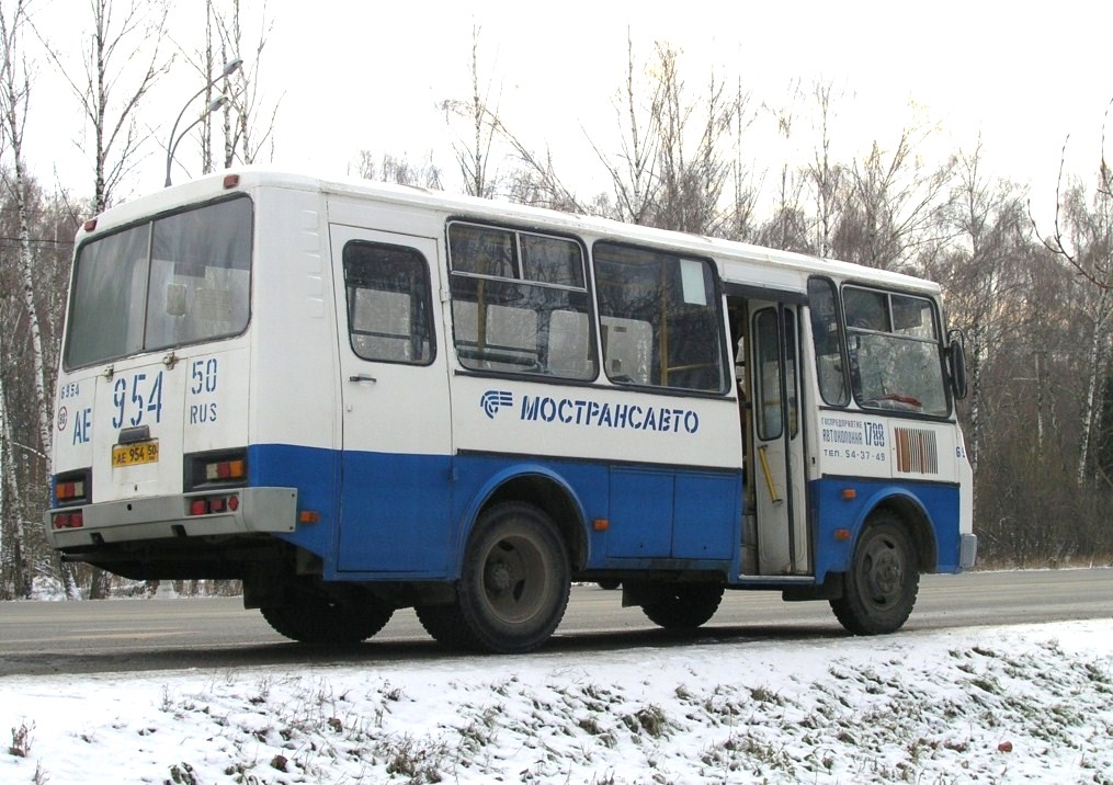 Московська область, ПАЗ-32053 № 6954