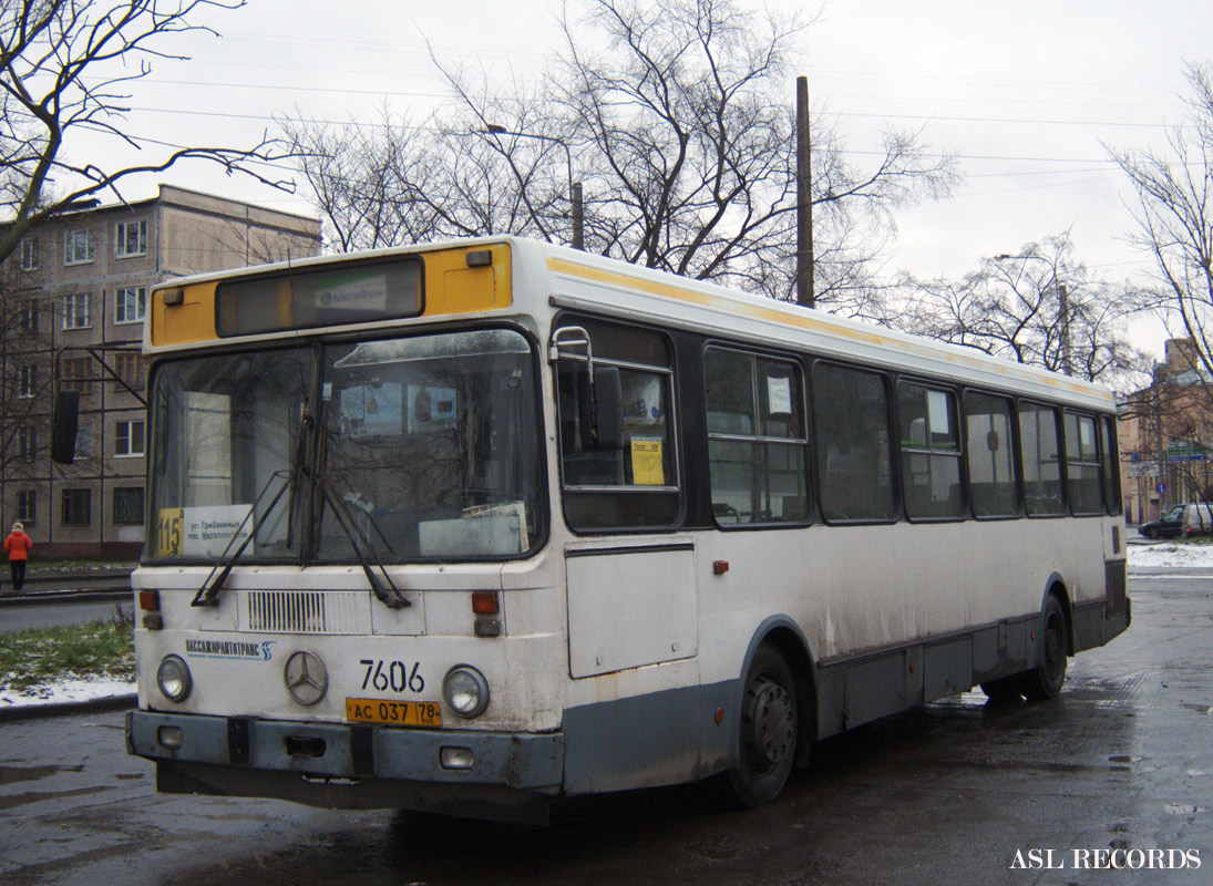 Санкт-Петербург, ЛиАЗ-5256.25 № 7606