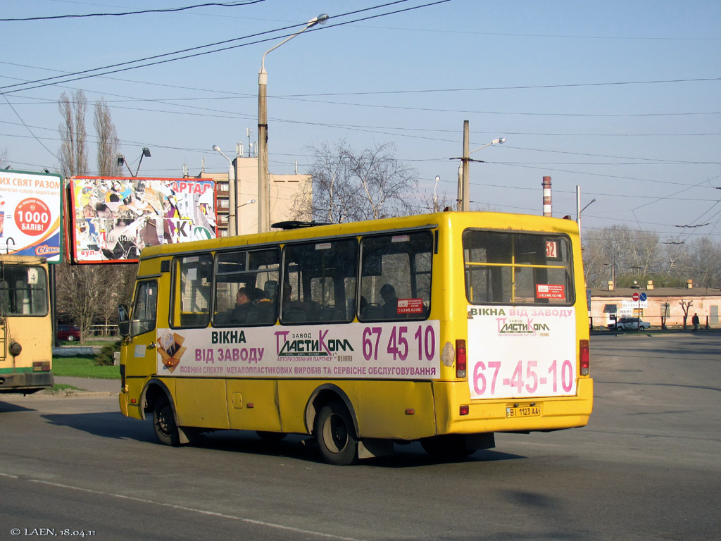 Poltava region, BAZ-A079.14 "Prolisok" Nr. BI 1123 AA