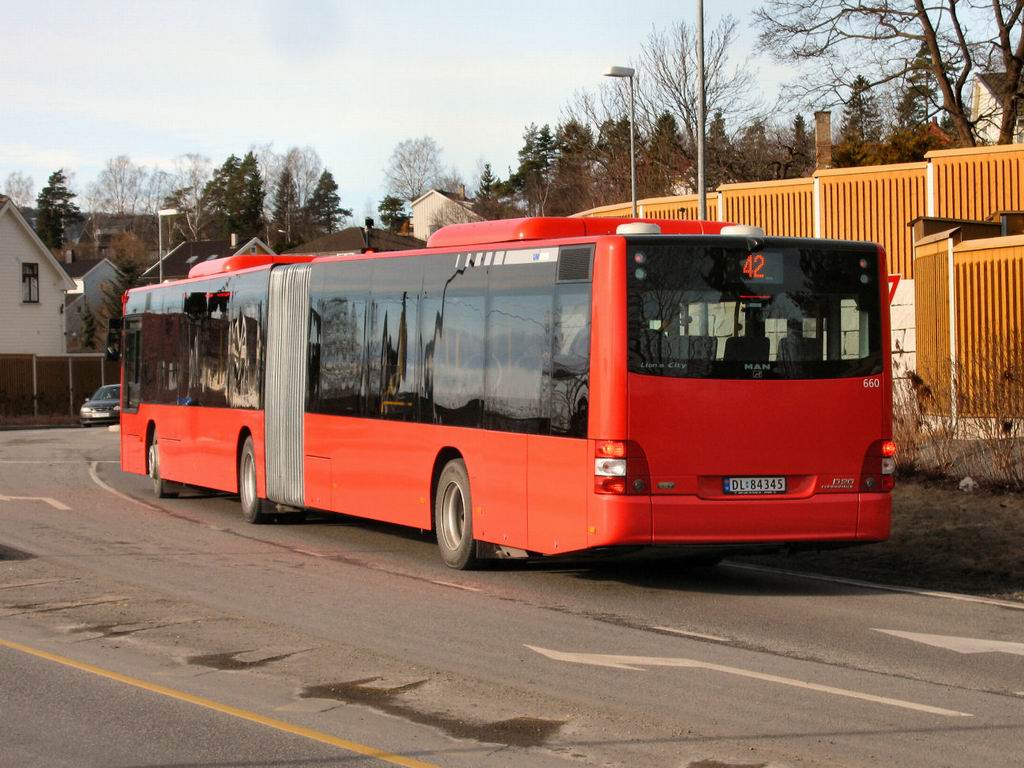 Нарвегія, MAN A23 Lion's City GL NG313 № 660