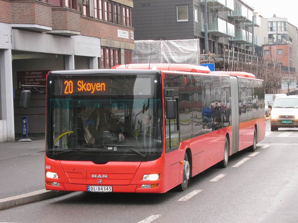 Norwegia, MAN A23 Lion's City GL NG313 Nr 660