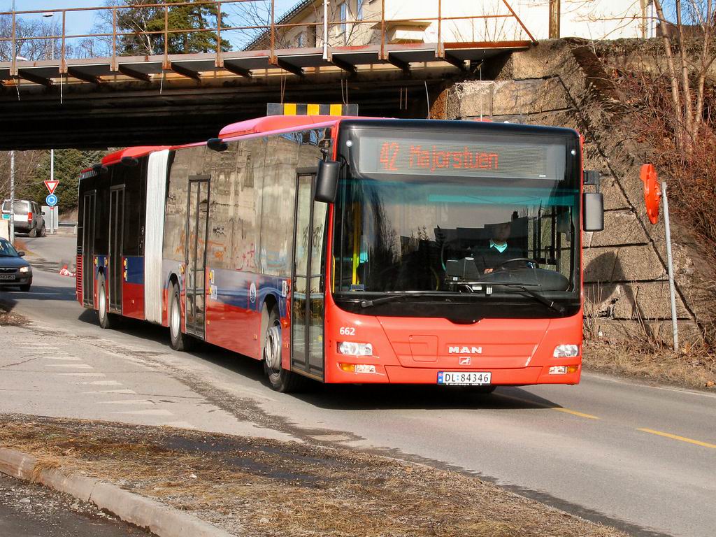 Νορβηγία, MAN A23 Lion's City GL NG313 # 662