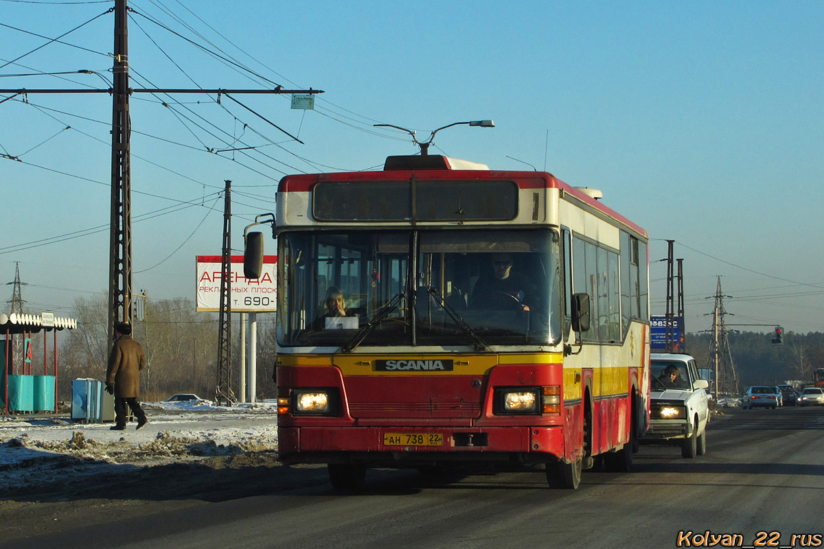 Алтайский край, Scania CN113CLL MaxCi № АН 738 22