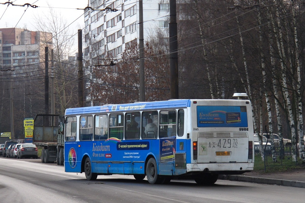 Санкт-Пецярбург, ЛиАЗ-5256.26 № 3185