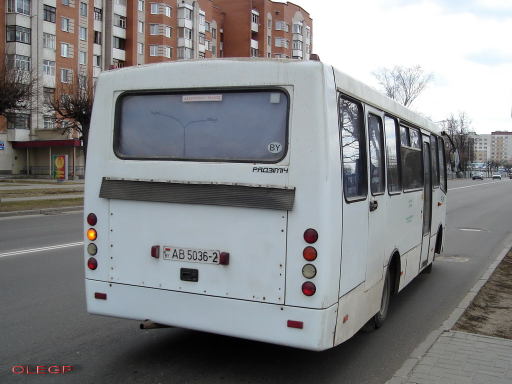 Витебская область, ГАРЗ А0921 "Радимич" № АВ 5036-2