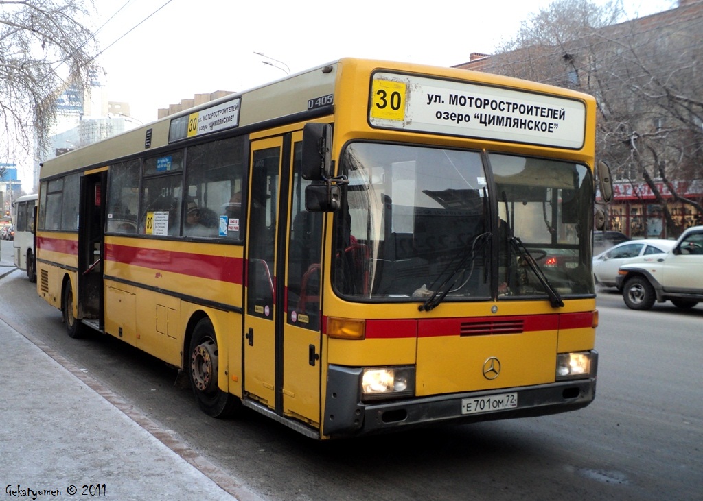 Тюменская область, Mercedes-Benz O405 № Е 701 ОМ 72