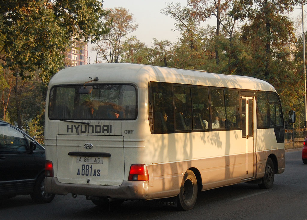 Алматы, Hyundai County Deluxe № A 881 AS