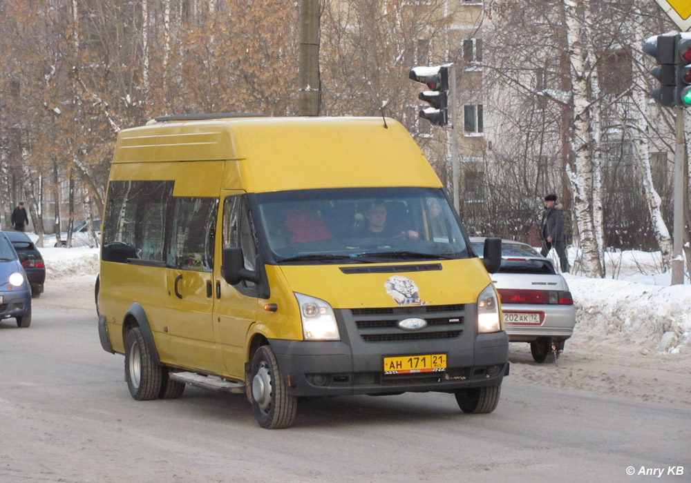 Чувашия, Самотлор-НН-3236 (Ford Transit) № АН 171 21