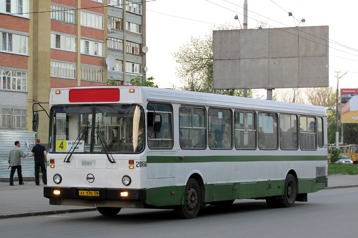 Пензенская область, ЛиАЗ-5256.40 № 2080