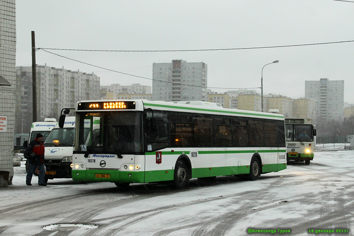 Москва, ЛиАЗ-5292.21 № 16278