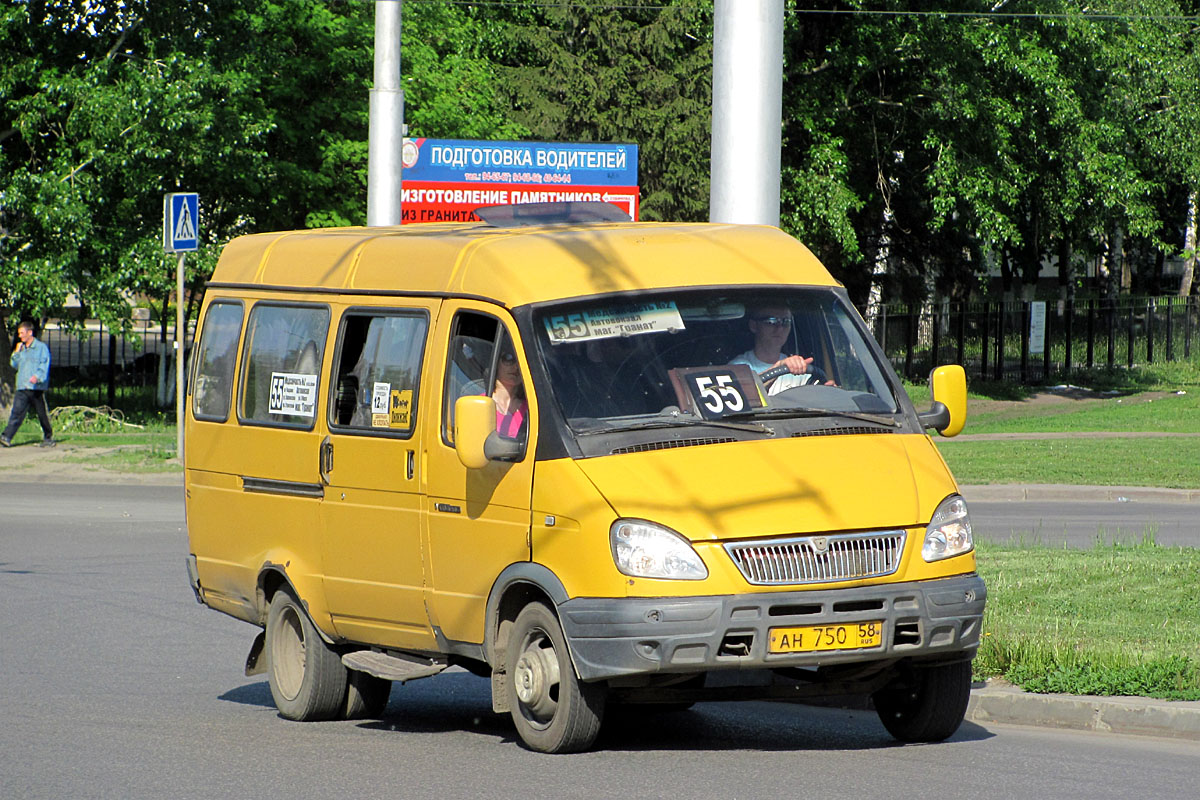 Obwód penzeński, GAZ-322132 (XTH, X96) Nr АН 750 58