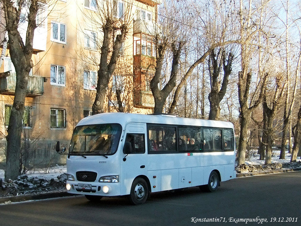 Свердловская область, Hyundai County LWB (ТагАЗ) № Т 665 ВМ 96