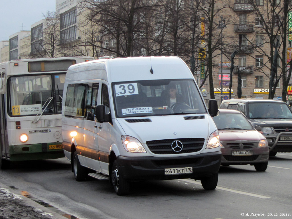 Санкт-Петербург, Луидор-22360C (MB Sprinter) № К 611 КТ 178