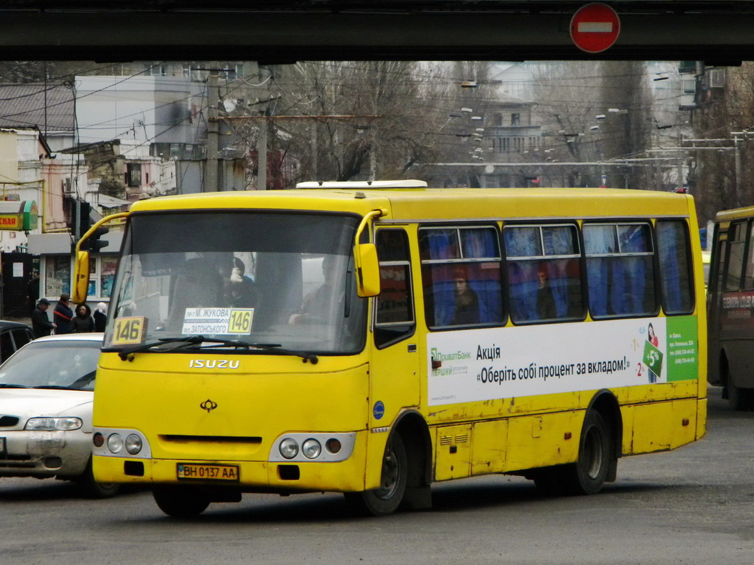 Odessa region, Bogdan A09201 # BH 0137 AA