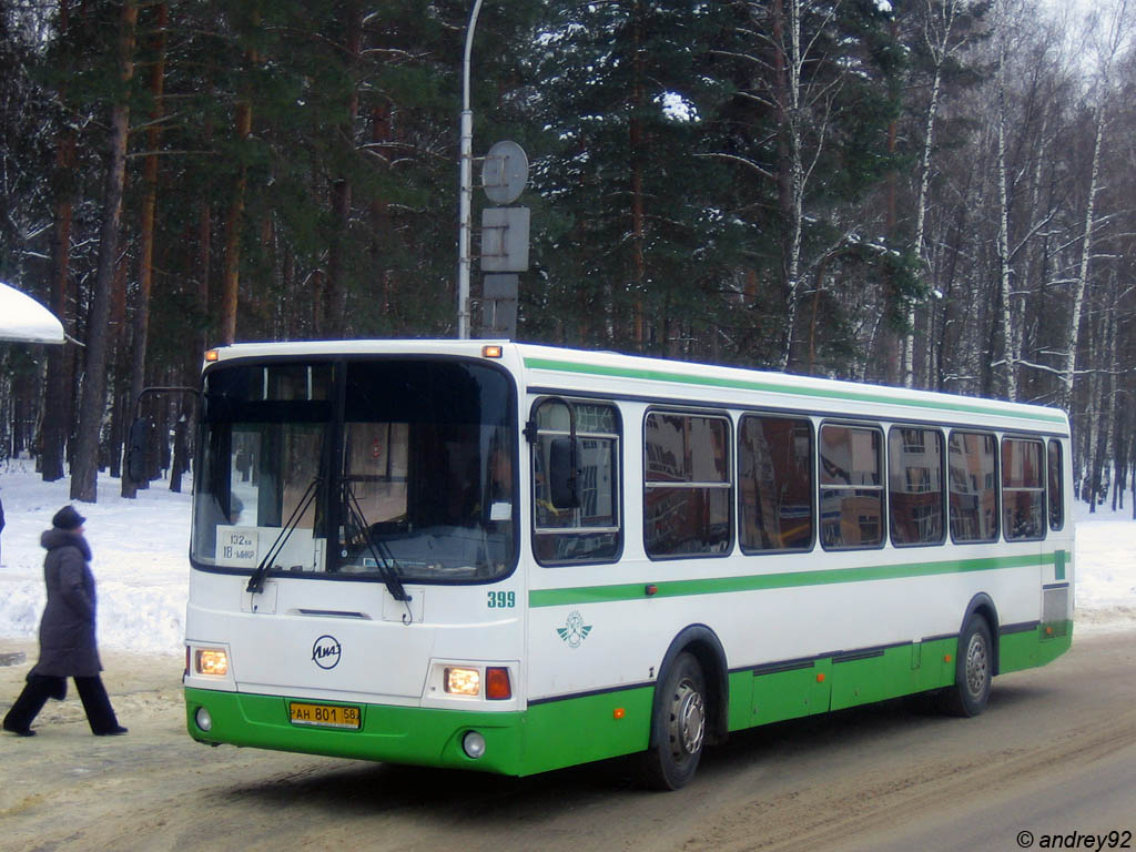 Penza region, LiAZ-5256.46 Nr. 399